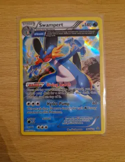 Pokemon TCG Primal Clash Swampert Full Art Holo 36/160 - Image 1