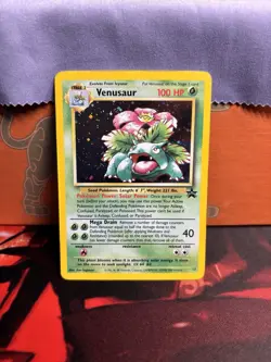 Venusaur WOTC Black Star Promo 13 Pokemon TCG 2000 Vintage Holo - Image 1