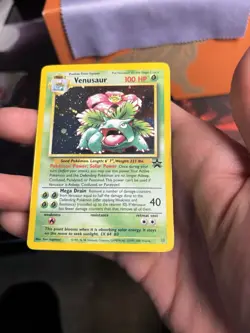 Venusaur WOTC Black Star Promo 13 Pokemon TCG 2000 Vintage Holo - Image 2