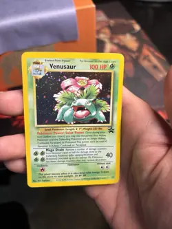 Venusaur WOTC Black Star Promo 13 Pokemon TCG 2000 Vintage Holo - Image 3