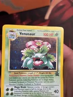 Venusaur WOTC Black Star Promo 13 Pokemon TCG 2000 Vintage Holo - Image 5