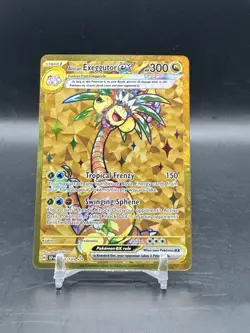 Pokemon Alolan Exeggutor ex 248/191 Sv08: Surging Sparks Gold Hyper Rare - Image 1