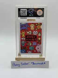 ⚡ Pikachu Pokemon Center Exclusive Old Maid 2019 Ace 10 Not PSA RED BACK ⚡ - Image 2