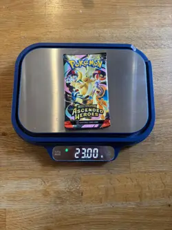 HEAVY! 23.00g Pokemon TCG Ascended Heroes Booster Pack (SEALED) god packU🔥 - Image 1