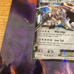 Pokemon Steelix EX XY Steam Siege 67/114 Holo Ultra Rare HP Heavily Played - Image 2