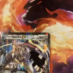 Pokemon Steelix EX XY Steam Siege 67/114 Holo Ultra Rare HP Heavily Played - Image 4