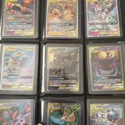 Pokemon S-Chinese Tag Team CSM2bC-033/150 Gengar & Mimikyu GX RR - Image 1