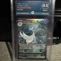 9.5 Gardevoir Ex Pokemon Card TCG - 2024 Paldean Fates Set #233/091 - Image 1