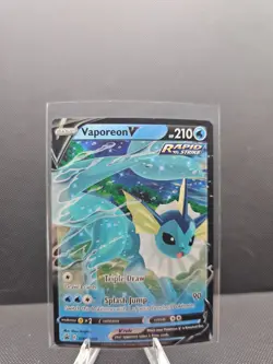 Vaporeon V SWSH150 SWSH: Sword & Shield Promo Cards Holo - Image 1