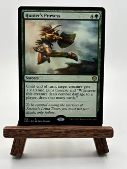 Hunter's Prowess - SCD 192 MTG Magic The Gathering - Image 1