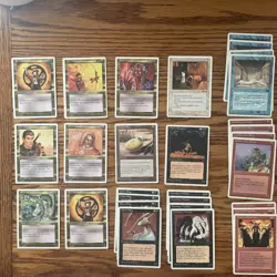 MTG: Vintage Revised (3rd Ed), Chronicles, 4th Edition Lot - 90 Cards - Magic - Image 1