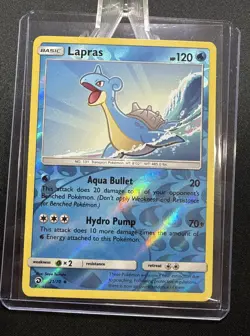 Lapras - 21/70 - Uncommon - Reverse Holo Dragon Majesty NM Pokemon Card - Image 3