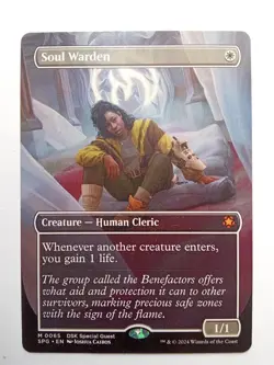 Soul Warden 65 BORDERLESS Special Guests MTG - Image 1