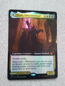 MTG M NM Foil Borderless Extus, Oriq Overlord Awaken the Blood Avatar Pack Fresh - Image 1
