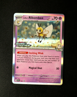 Pokemon Card - Lillie's Ribombee SVP183 Journey Together - Stamped Promo - NM ⭐ - Image 1