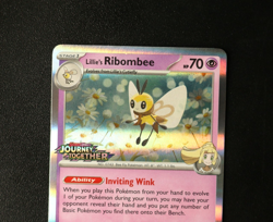 Pokemon Card - Lillie's Ribombee SVP183 Journey Together - Stamped Promo - NM ⭐ - Image 2