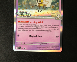 Pokemon Card - Lillie's Ribombee SVP183 Journey Together - Stamped Promo - NM ⭐ - Image 3