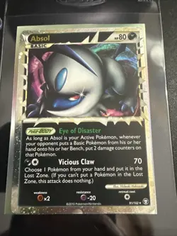Absol (Prime) - 91/102 - Pokemon Triumphant Ultra Rare LP - Image 1