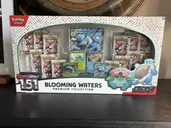 Pokemon 151 Blooming Waters Premium Collection Box Sealed MINT (2 In Hand) - Image 1