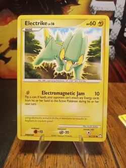 2007 Pokemon Mysterious Treasures Electrike #81 Extremely LP-NM - Image 1