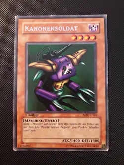 Yu-Gi-Oh! Kanonensoldat, MRD-G106, Rare, 1. Auflage, Deutsch, Good - Image 1