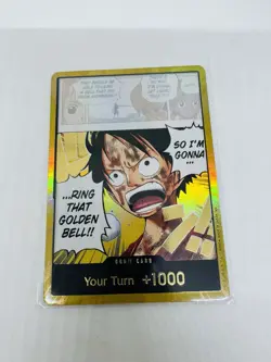 OP15 One Piece Gold DON!! Luffy Ring That Golden Bell Adventure On Kamis Island - Image 1