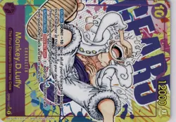 OP05-119 Monkey D Luffy SEC Alt Art Awakening Of The New Era English Trading TCG - Image 5