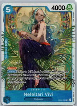 Nefeltari Vivi (024) Extra Booster: One Piece Heroines Edition EB03-024 Foil SR - Image 1