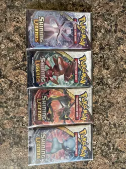 Pokemon TCG Shining Legends Booster Pack Art Set New & Sealed UK Seller - Image 1