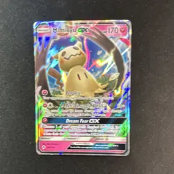 Pokemon Mimikyu GX SM-Lost Thunder Ultra Rare Holo Card 149/214 170HP - Image 1