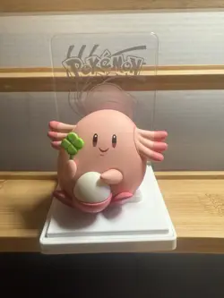 Official Pokemon Chansey Figure with Card Set - 151 Collection Blind Box - Image 2