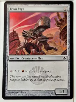 Iron Myr - Scars of Mirrodin - Magic the Gathering MTG Nice! - Image 1