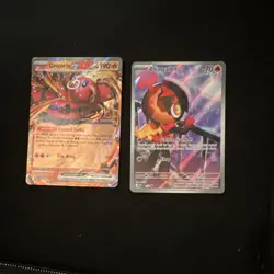 Pokemon Oricorio EX & Charcadet Holo Lot Paldea Evolved Set 2 Cards - Image 1