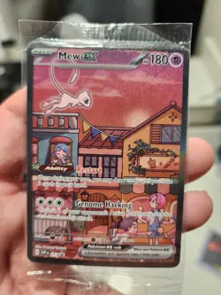 Mew ex 053 Sv: Scarlet & Violet Promo Cards Holo Sealed - Image 1