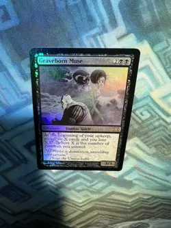 MTG Foil Graveborn Muse NM-/EX+ 10th Edition - Image 3