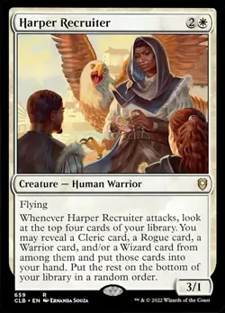 Harper Recruiter [Commander Legends: Battle for Baldur's Gate] Magic MTG - Image 1
