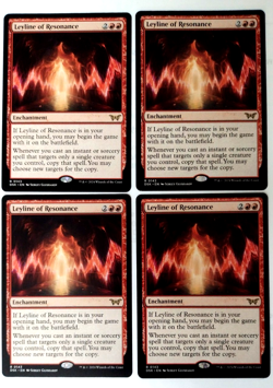 4x Leyline of Resonance - Duskmourn: House of Horror (DSK) - EN - R 0143 - Image 1