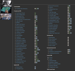 Grolnok, the Omnivore MTG EDH Custom Commander Deck! FROGS! - Image 2