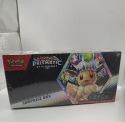 Pokemon Prismatic Evolutions Surprise Box Promo Eevee English 2024 TCG - Image 1