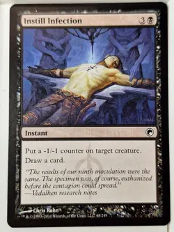 Instill Infection - Scars of Mirrodin - Magic the Gathering MTG Nice! - Image 1