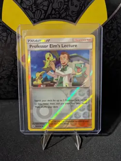 Professor Elm's Lecture 188/214 SM Lost Thunder Pokemon Reverse Holo Foil Nice! - Image 1