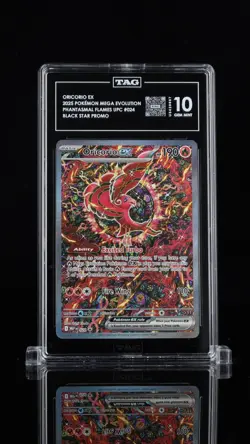Pokemon Phantasmal Flames ORICORIO EX Black Star Promo TAG 10 #024 - Image 1