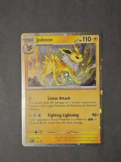 Pokemon Jolteon Promo Cosmos Holo 169 Scarlet & Violet TCG - Image 1