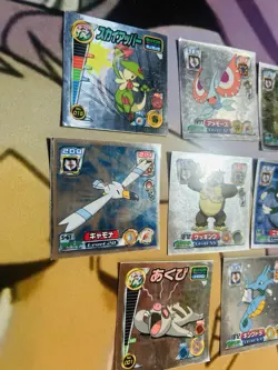 2004-2006 Pokemon Amada (8) Holo Foil Sticker Lot NM-LP - Image 2