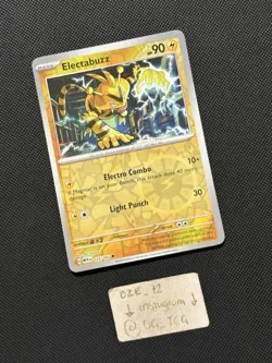 Pokemon ENGLISH - 151 - Electabuzz - 125/165 - Reverse Holo - M/NM - Image 3