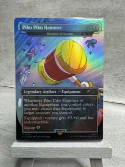 Piko Piko Hammer - Hammer of Nazahn #2098 MTG Sonic The Hedgehog Secret Lair -NM - Image 1