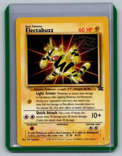 (437) Pokemon Electabuzz (Movie Promo) water Damage WoTC Promo I SHIP FAST - Image 1