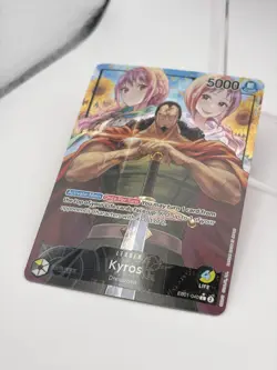 One Piece Kyros Leader EB01-040 Alt Art - Extra Booster Memorial Collection NM - Image 3