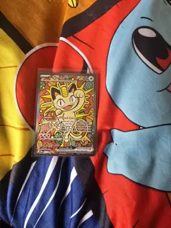 Meowth ex 121/088 ENGLISH Special Illustration Rare - Perfect Order SIR Pokemon - Image 1