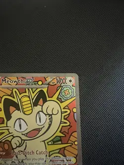 Meowth ex 121/088 ENGLISH Special Illustration Rare - Perfect Order SIR Pokemon - Image 5